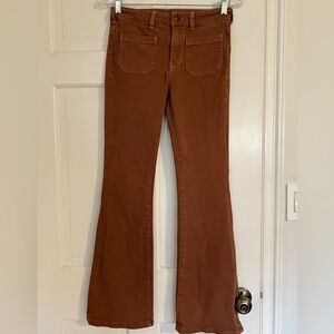 Anthropologie high rise skinny bootcut jeans